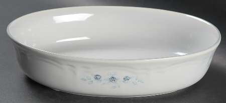 Poetry Glossy 10" Oval Baker