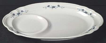 Poetry Glossy Oval Snack Tray