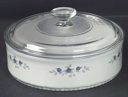 Poetry Glossy 1.5 Quart Round Covered Baker