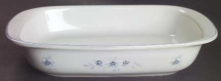 Poetry Glossy 11" Rectangular Baker