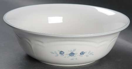 Poetry Glossy 8" Round Vegetable Bowl