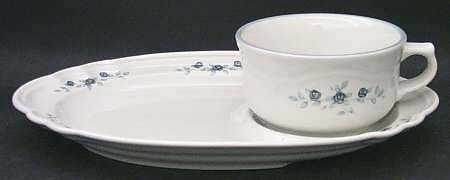 Poetry Glossy Snack Tray & Soup Mug Set