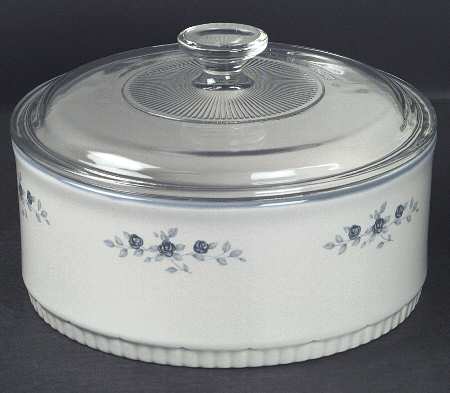 Poetry Glossy 2.5 Quart Round Covered Baker
