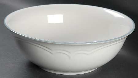 Poetry Glossy 10" Large Salad Serving Bowl