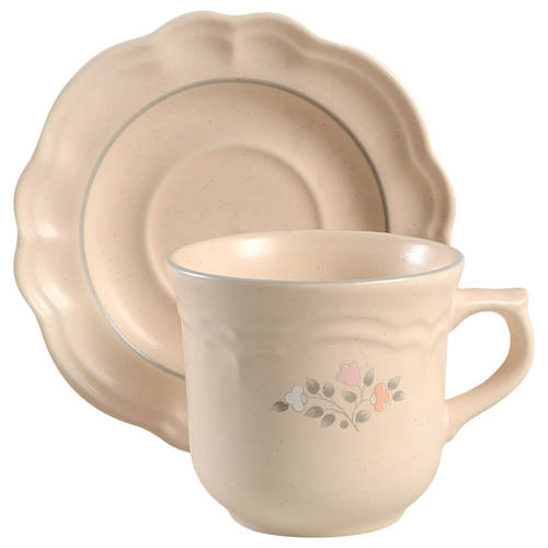 Remembrance Flat Cup & Saucer Set