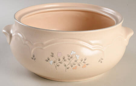 Remembrance 2 Qt Round Covered Casserole No Lid