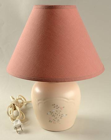 Remembrance 12" Electric Lamp & Shade