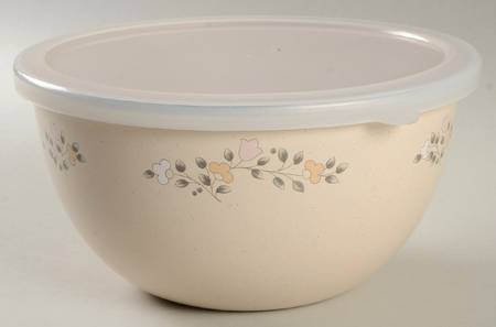 Remembrance 71/4" Metal Bowl W/Plastic Lid