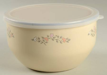 Remembrance 6 7/8" Metal Bowl W/Plastic Lid