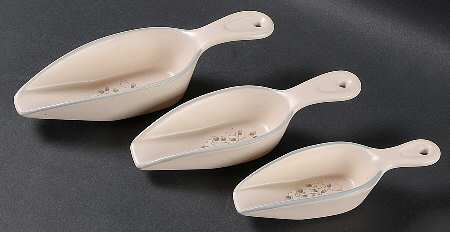 Remembrance 3 Piece) Scoop Set with Large,Medium & Small Scoop