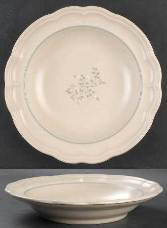 Remembrance Large Rim Soup Bowl