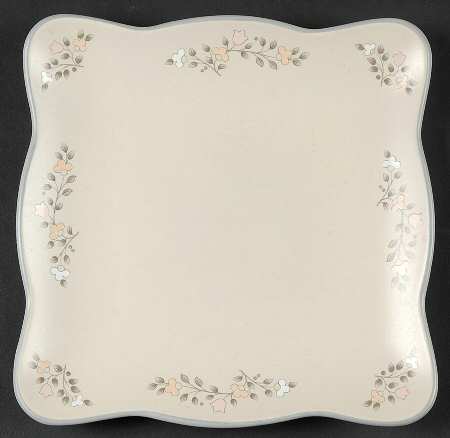 Remembrance 8" Square Buffet Plate
