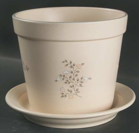 Remembrance 6" Flower Pot & Underplate