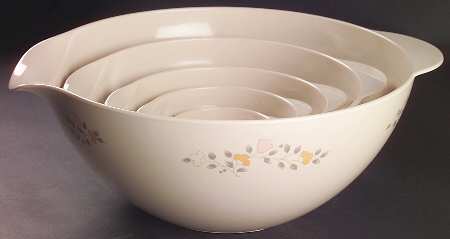 Remembrance (Set of 5) Nesting Melamine Mixing Bowls