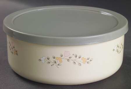 Remembrance 6" Metal Bowl W/Plastic Lid