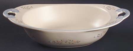Remembrance 13" Nesting Handled Oval Serving Bowl