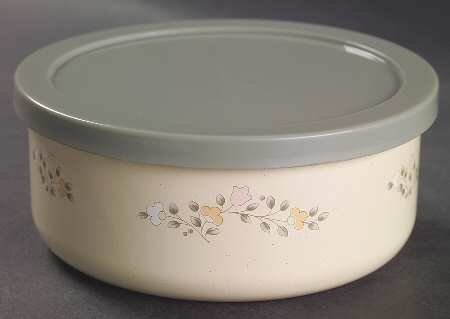 Remembrance 5" Metal Bowl W/Plastic Lid