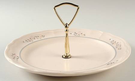 Remembrance Round Serving Plate with Handle (DP)