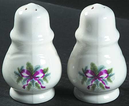Red Ribbons Salt & Pepper Set