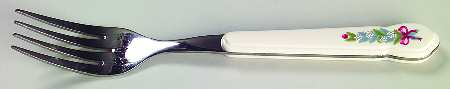 Red Ribbons Individual Salad Fork