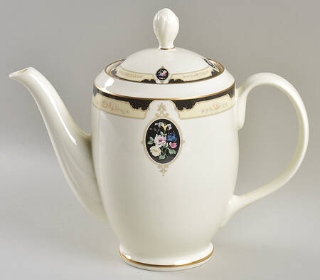 Royal Onyx Coffee Pot & Lid