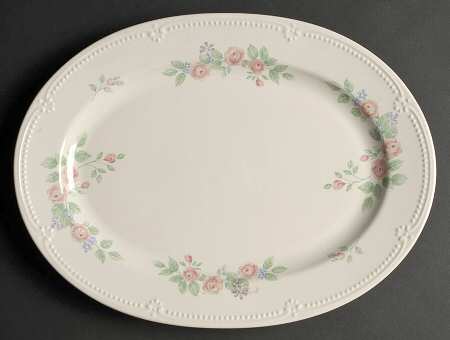 Rosalinda 14" Oval Serving Platter