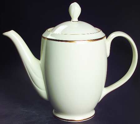 Royale Cream Coffee Pot & Lid