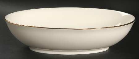 Royale Cream 10" Oval Vegetable Bowl