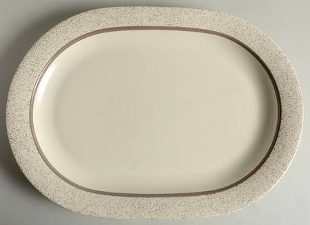 Sand Drift 14" Oval Serving Platter