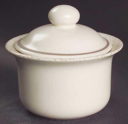 Sand Drift Sugar Bowl & Lid