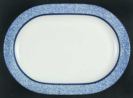 Seaspray 14" Oval Serving Platter
