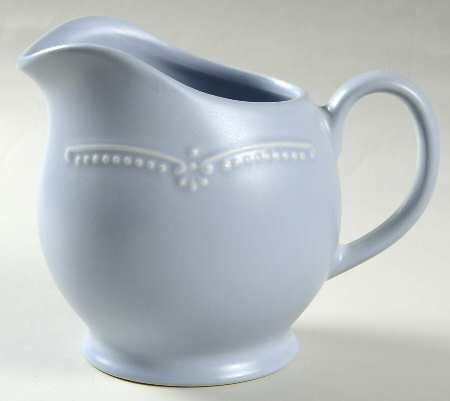 Sea Blue Pearls Large Gravy Boat/Pitcher