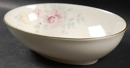Secrets 10" Oval Vegetable Bowl
