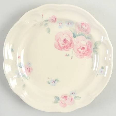 Secret Rose Salad Plate