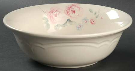 Secret Rose 8" Round Vegetable Bowl