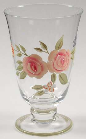Secret Rose 16 Oz Glassware Iced Tea