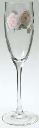 Secret Rose Glassware Champagne Flute
