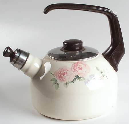 Secret Rose Metal Kettle & Lid