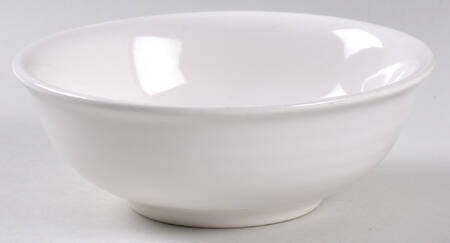 Simply White Circles Fruit/Dessert (Sauce) Bowl