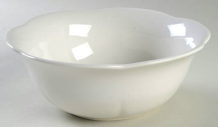 Simply White Shapes Party Bowl