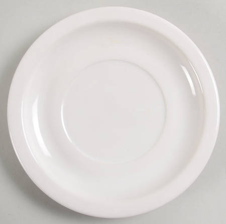 Simply White Shapes Saucer