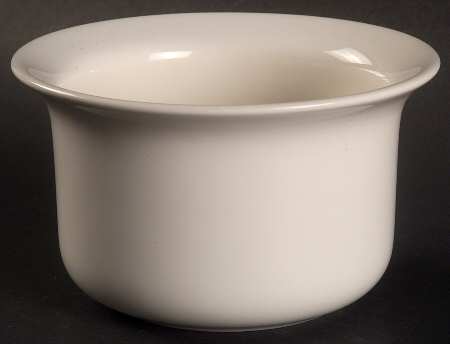Simply White Shapes Sugar Bowl No Lid