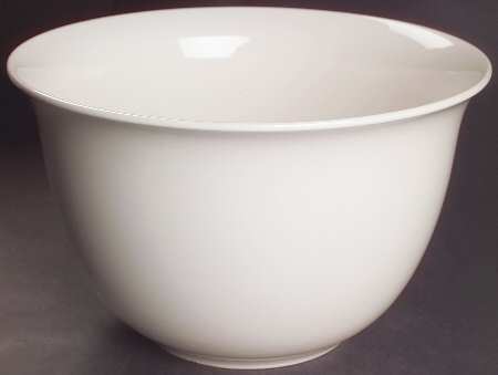 Simply White Shapes Round Great Bowl