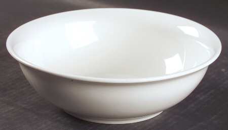 Simply White Shapes 8" Round Vegetable Bowl