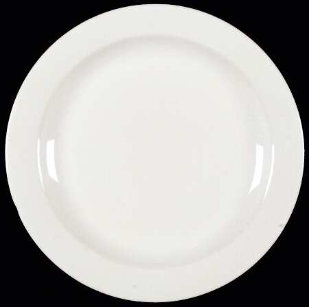 Simply White Shapes Salad Plate