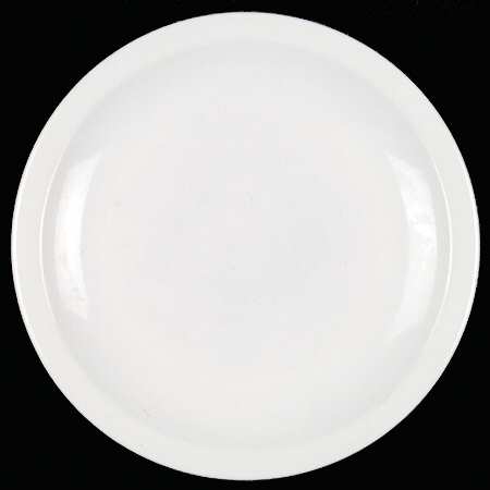 Simply White Shapes Dinner Plate