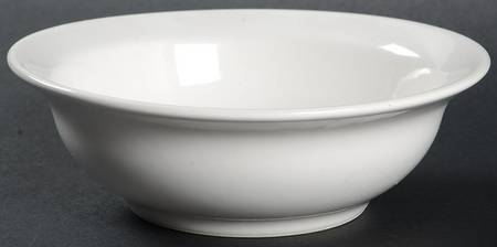 Simply White Shapes Soup/Cereal Bowl