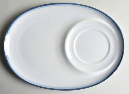 Sky Oval Snack Tray