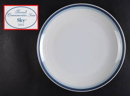Sky Dinner Plate