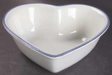 Sky 8" Heart Shaped Bowl